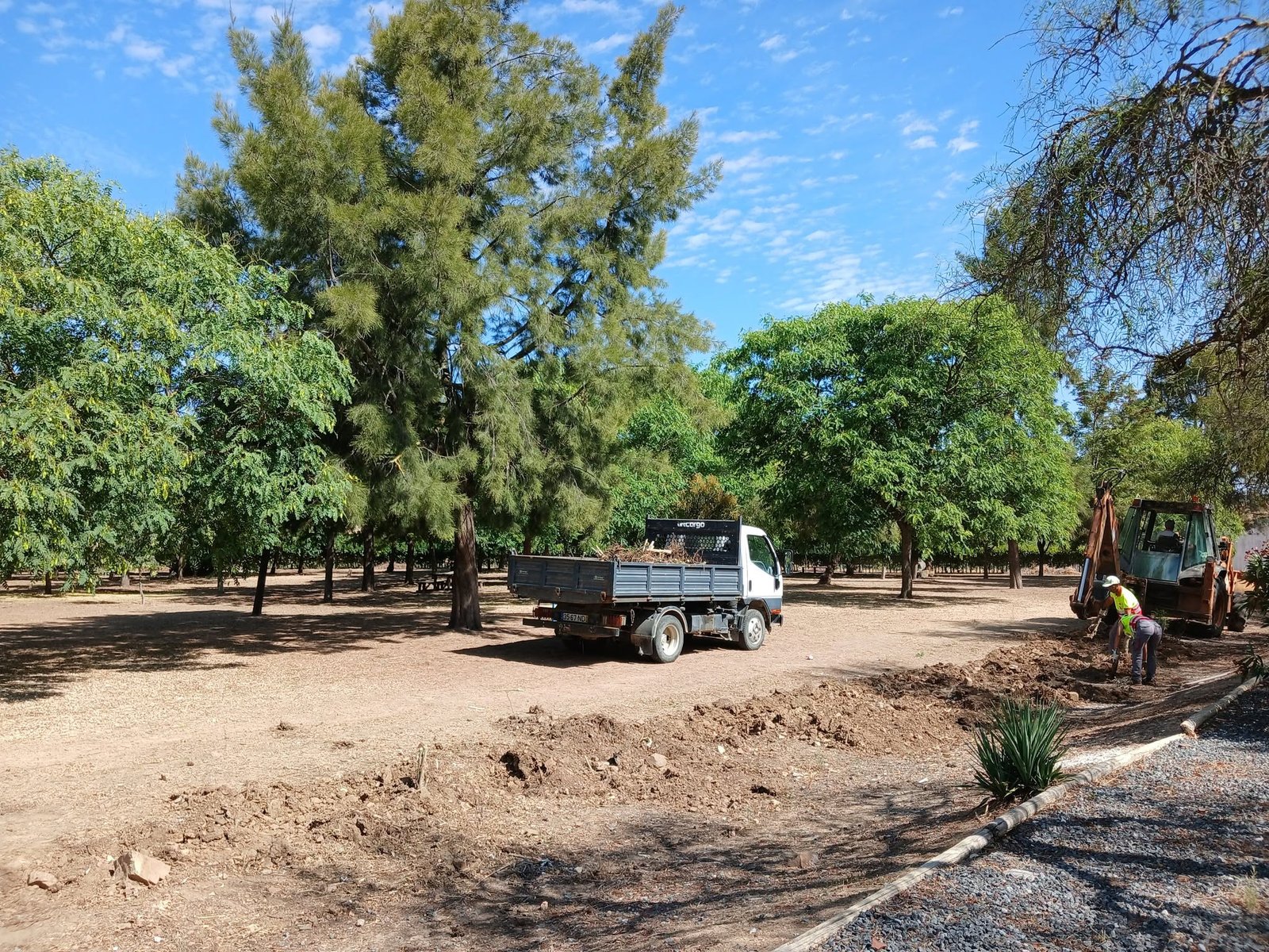 Parque da Bela Vista em Baleizão está a ser requalificado para reforçar segurança e valorização do espaço público