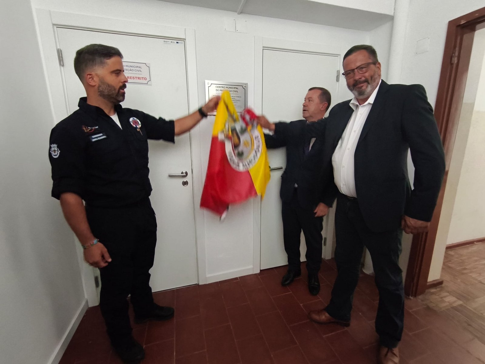 Centro de Coordenação Operacional Municipal da Proteção Civil de Almodôvar foi ontem inaugurado