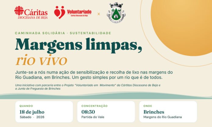 Caminhada Solidária pelo Guadiana — Brinches - Cartaz