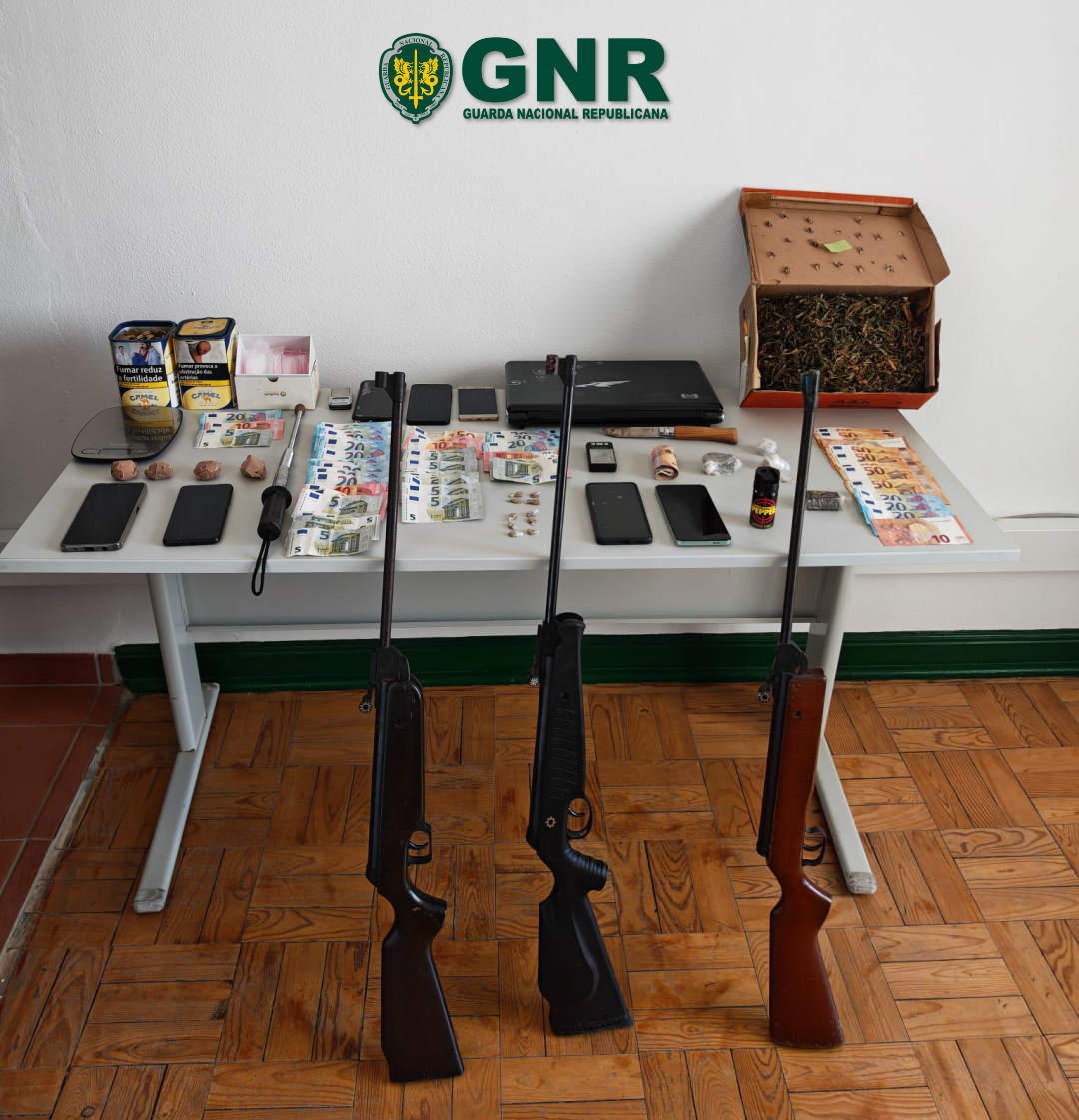 Operação policial em Beja e Castro Verde resulta em 11 detenções por tráfico de droga