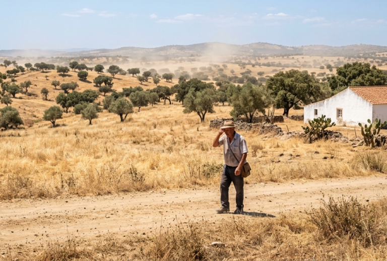 DGS emite alerta devido a onda de calor no Alentejo com temperaturas até 44 graus