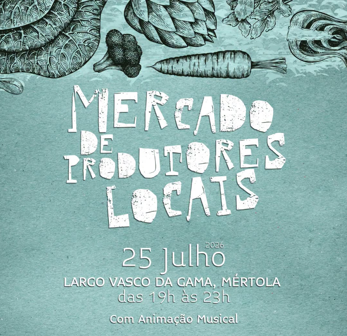 Mercado de Produtores Locais regressa a Mértola no dia 25 de julho