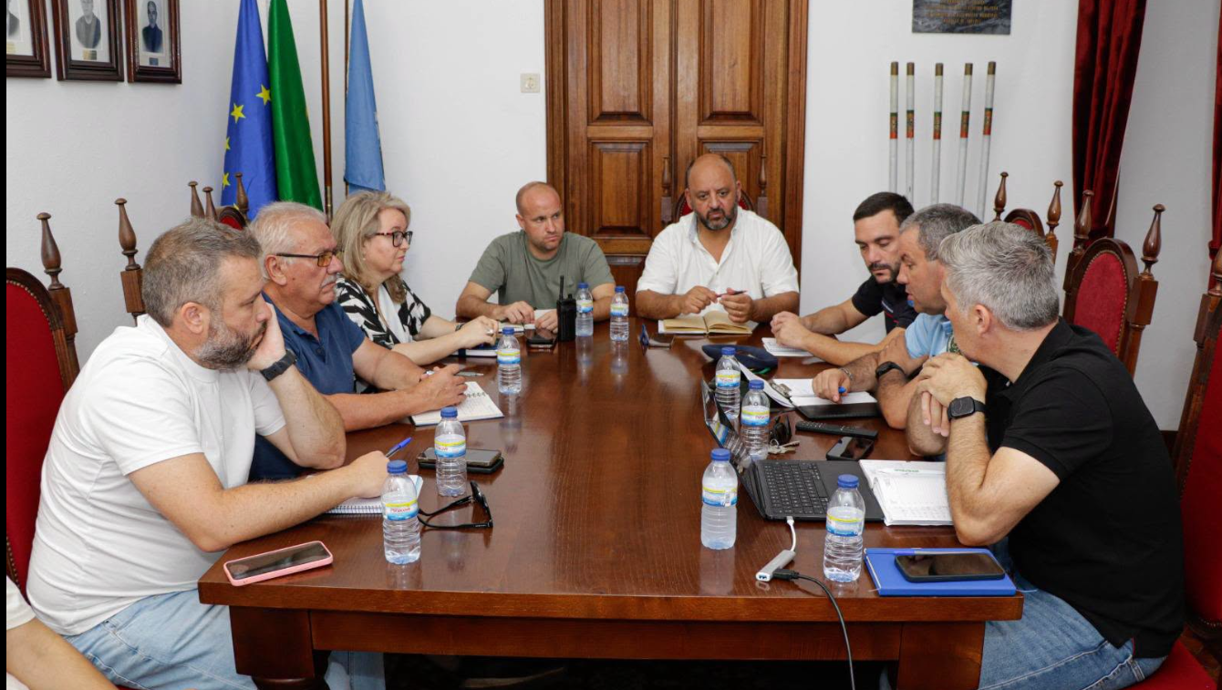 CCOM de Alvito reforça coordenação operacional face ao risco de incêndio rural