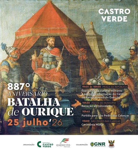 Ourique assinala os 887 anos da Batalha de Ourique com programa evocativo da História e da identidade nacional