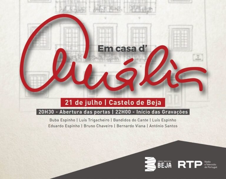 Castelo de Beja recebe esta noite a gravação do programa da RTP1 “Em Casa d’Amália”