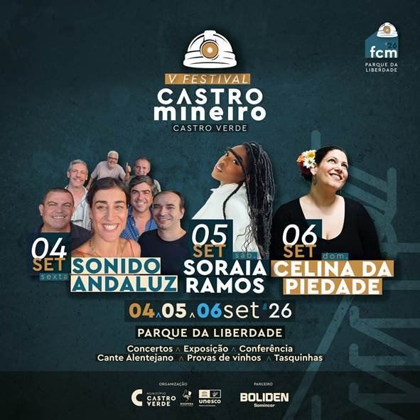 Festival Castro Mineiro regressa em setembro a Castro Verde para celebrar a cultura e identidade mineira