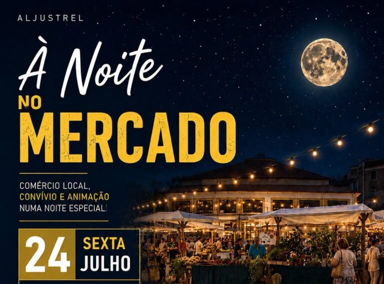 Aljustrel promove “À Noite no Mercado” para dinamizar comércio local