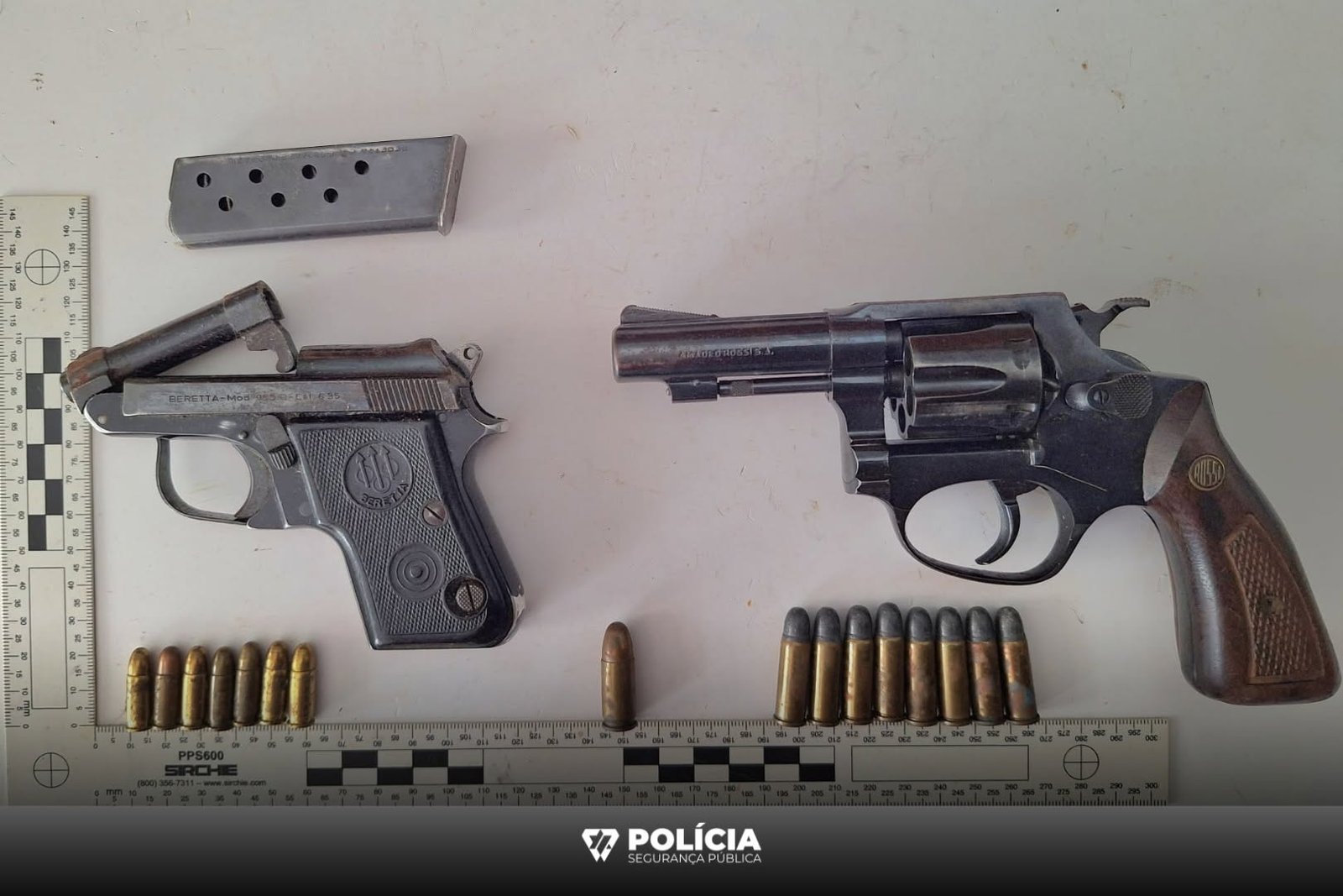 PSP de Beja recolhe armas de fogo em lar do distrito