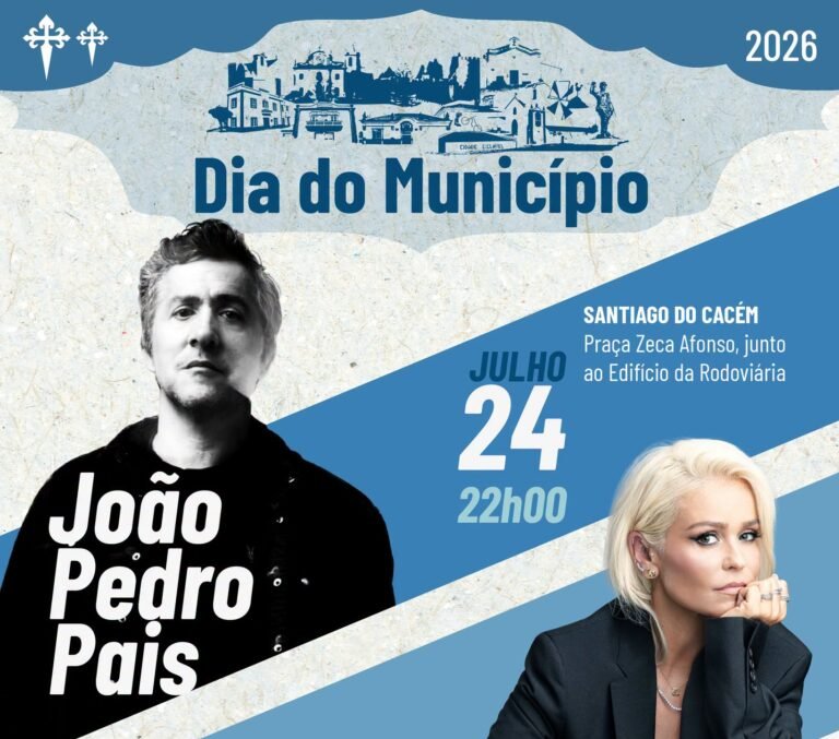 Santiago do Cacém celebra Dia do Município com música e cerimónias oficiais