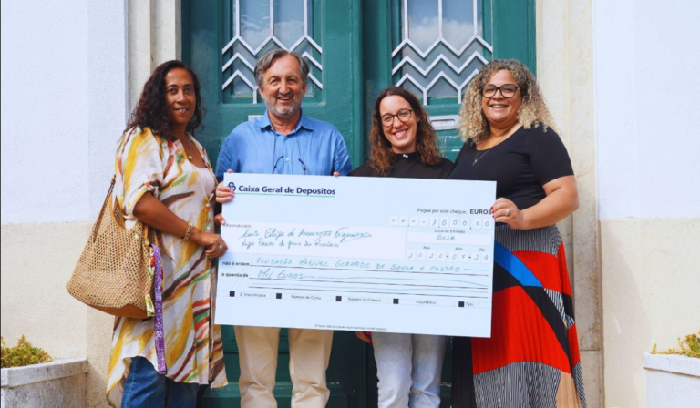 Beja: UF Salvador e Santa Maria da Feira entrega receita do Arraial Solidário à Fundação Manuel Gerardo de Sousa e Castro