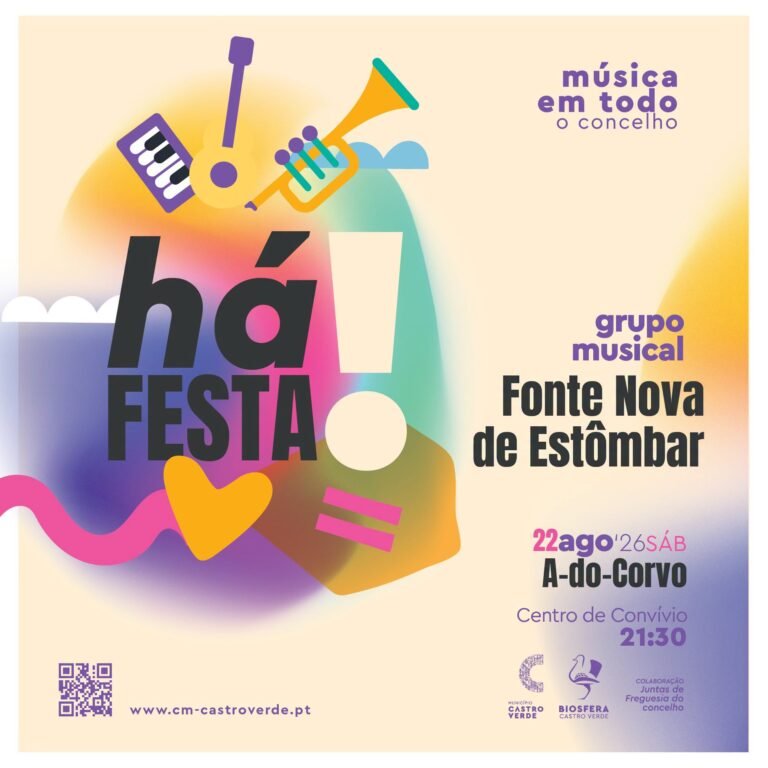 A-do-Corvo recebe este sábado o espetáculo “Há Festa!”