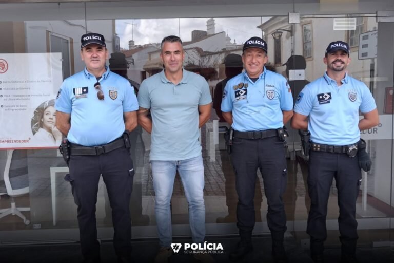 PSP recolhe 12 armas em ação de proximidade realizada em Odemira