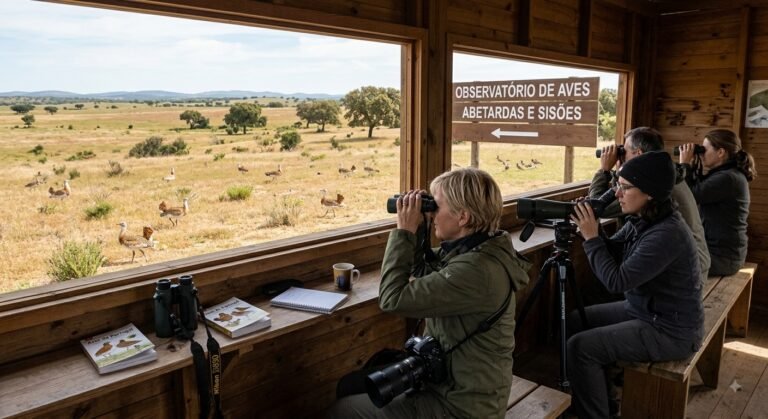 Projecto da LPN para a criação de uma rede de observatórios de aves em Castro Verde foi “aprovado”