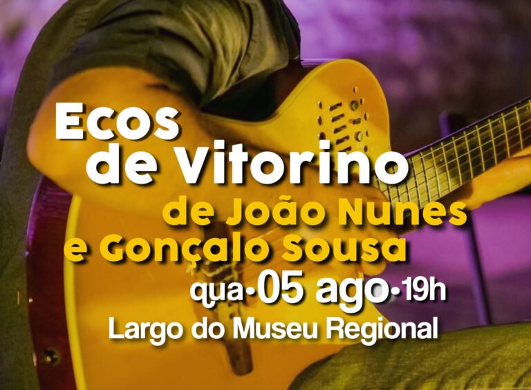 Beja recebe espetáculo “Beja na Rua – Ecos de Vitorino” esta quarta-feira no Largo do Museu Regional
