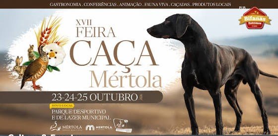 XVII Feira da Caça de Mértola vai realizar-de no Parque de Lazer Municipal