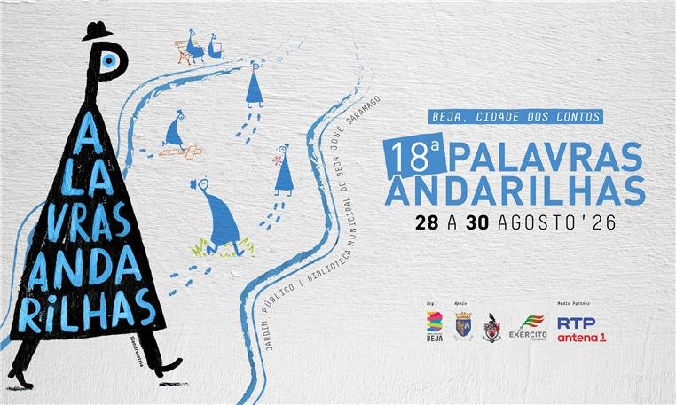 Beja recebe a partir de sexta-feira a 18.ª edição das Palavras Andarilhas