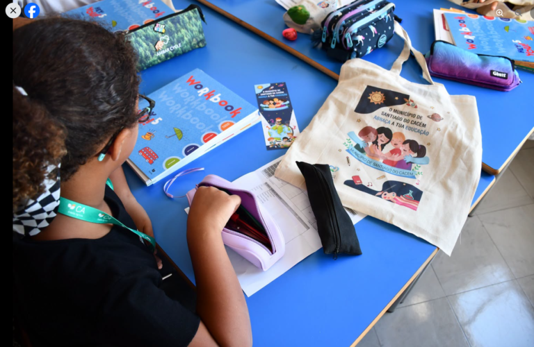 Município de Santiago do Cacém oferece cadernos de atividades a todos os alunos