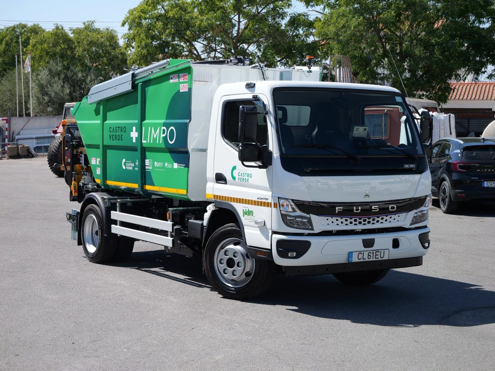 Castro Verde reforça recolha seletiva com nova viatura 100% elétrica