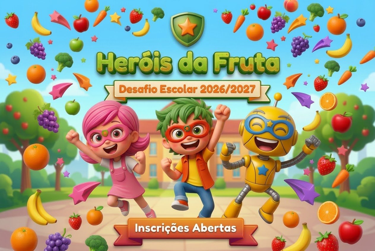 Projeto “Heróis da Fruta” abre inscrições no Alentejo: mais de 1 milhão de alunos em Portugal já comem melhor graças à APCOI