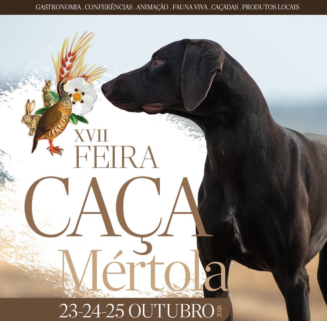 A XVII Feira da Caça de Mértola vai realizar-se no Parque Desportivo e de Lazer Municipal e tem um cartaz musical de luxo